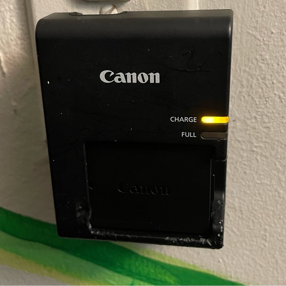Canon Rebel EOS t6 camera.